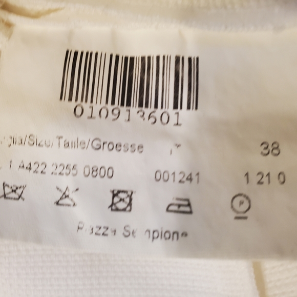Piazza Sempione white dress size 38 - Picture 5 of 6